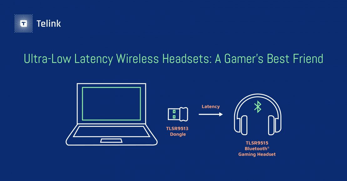 Ultra-low latency wireless headsets for gaming
